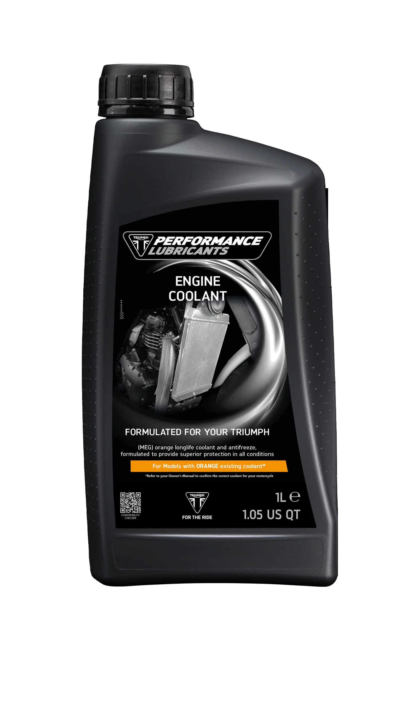 Triumph Engine Coolant Orange 1L | PLEC25001-OR - Image 2