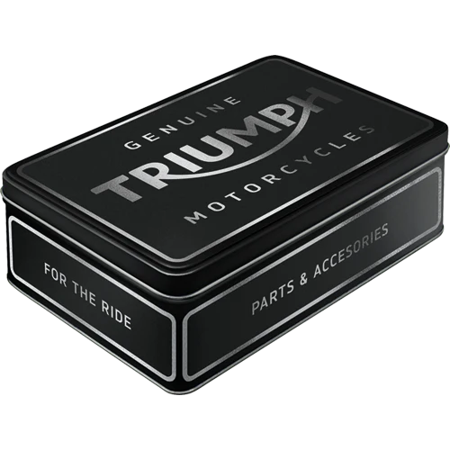 Triumph Flat Tin Box