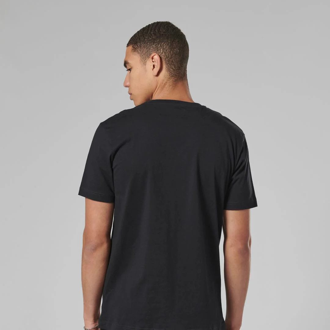 Triumph Mens Cartmel Jet Black & Bone T Shirt - Image 8