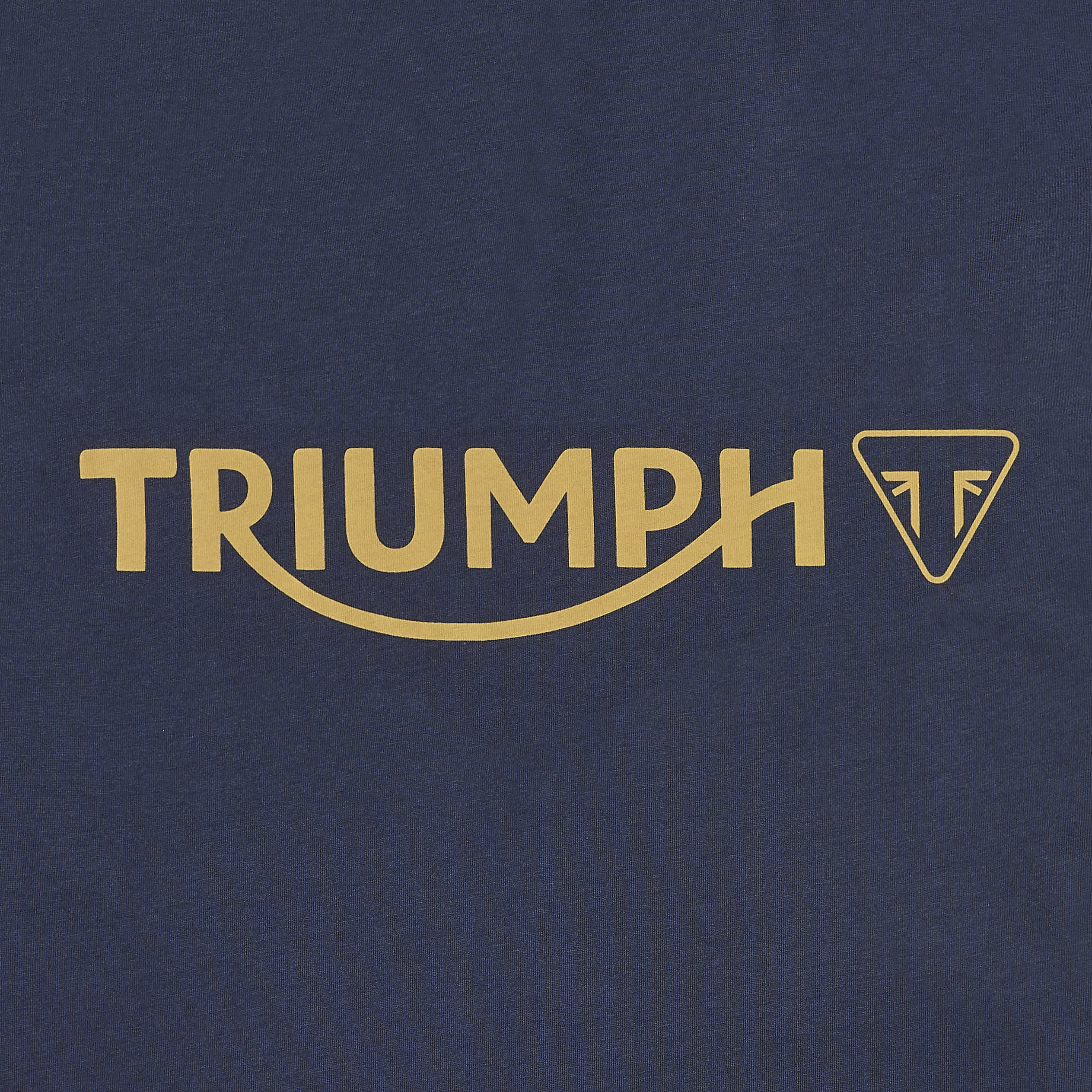 Triumph Mens Cartmel Black Iris & Gold T Shirt - Image 2