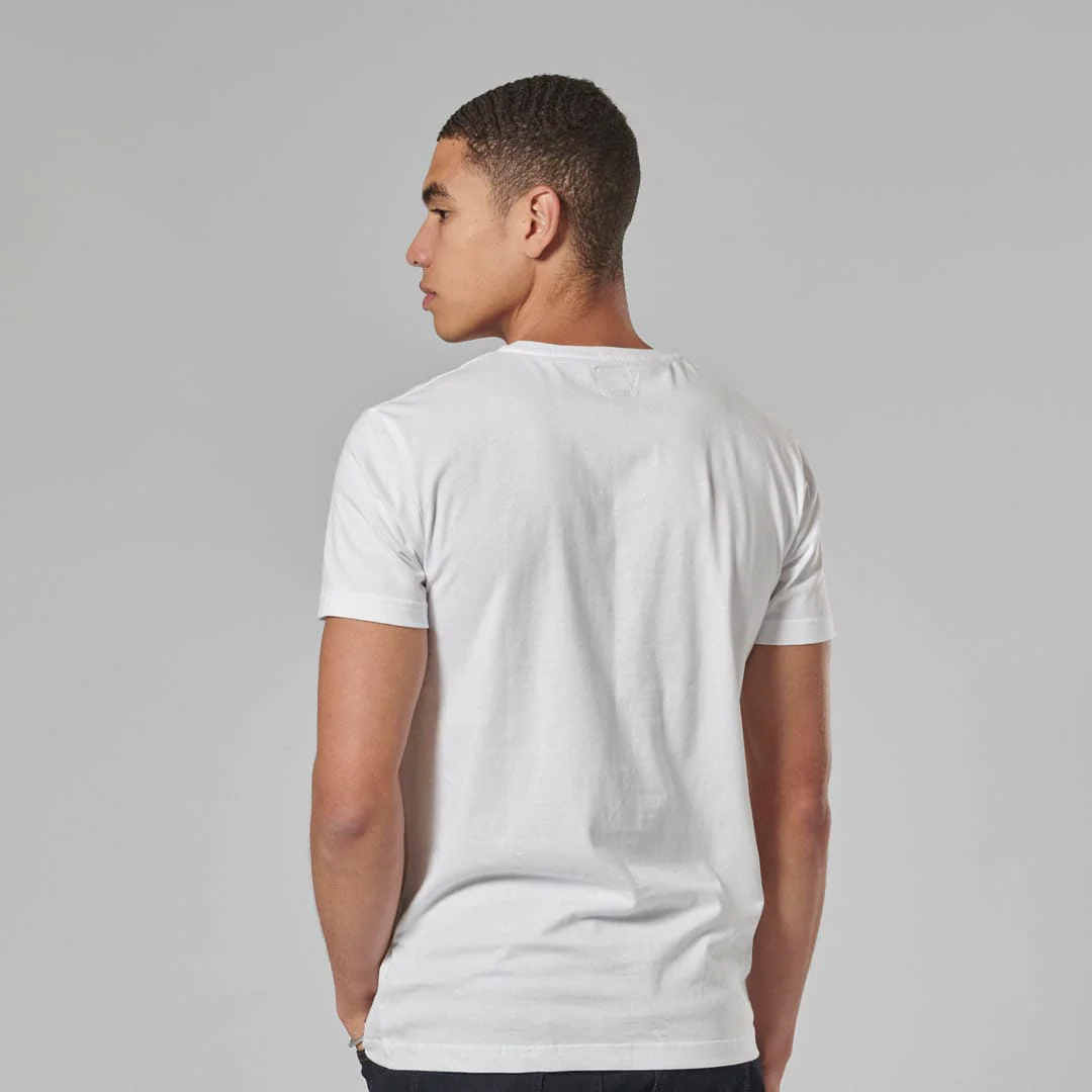 Triumph Mens Cartmel White & Black T Shirt - Image 7