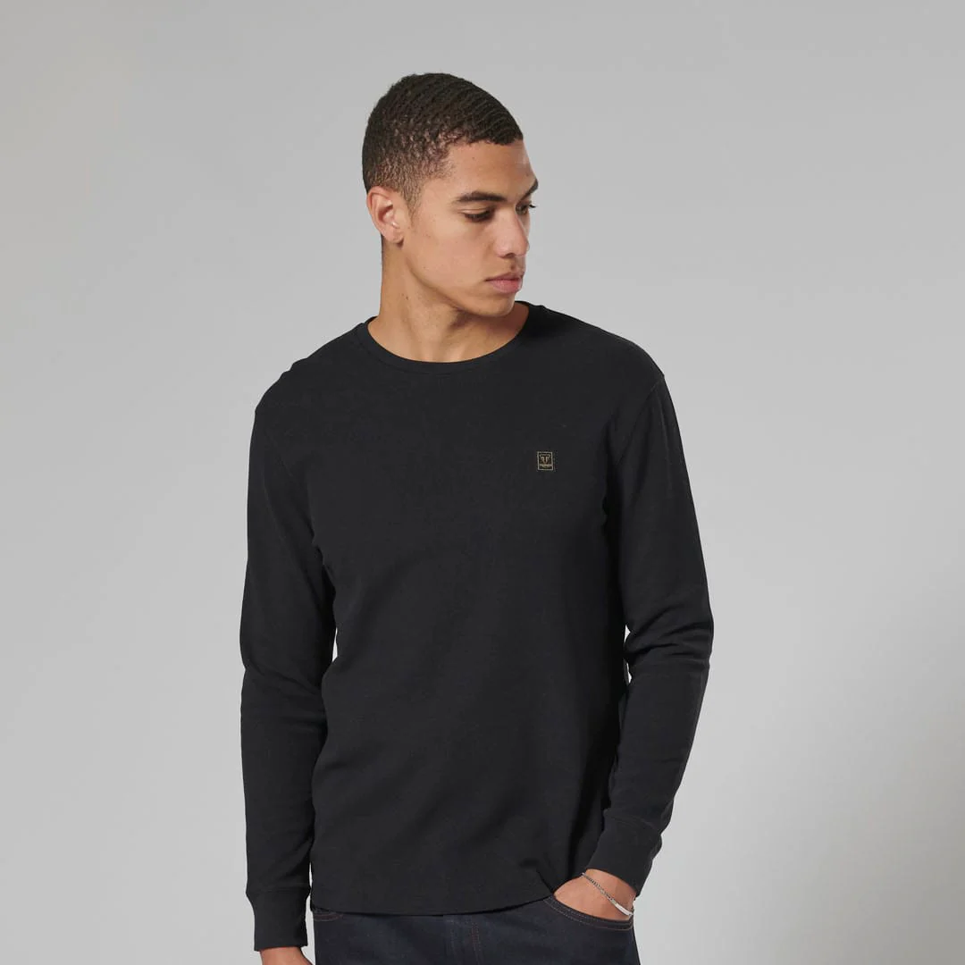 Triumph Mens Dean Long Sleeved Waffle Top - Image 6