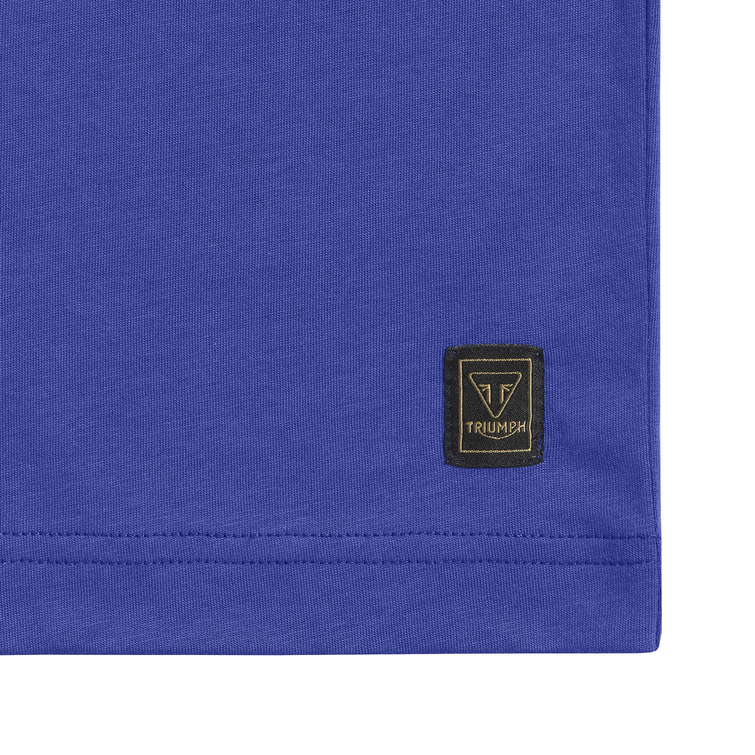 Triumph Mens Preston Blue & Bone T Shirt - Image 5