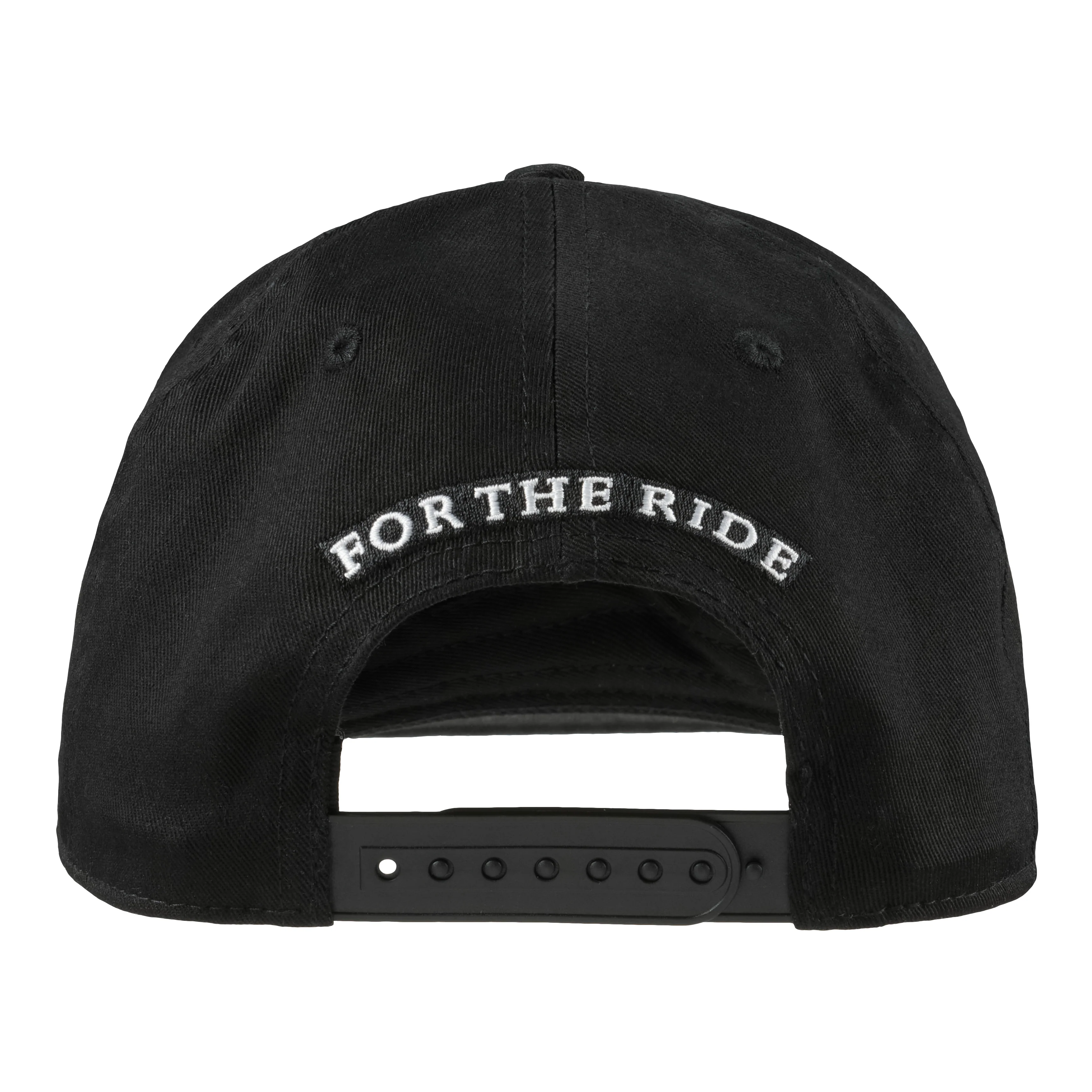 Triumph Racing Flat Peak Baseball Cap Black - Image 2
