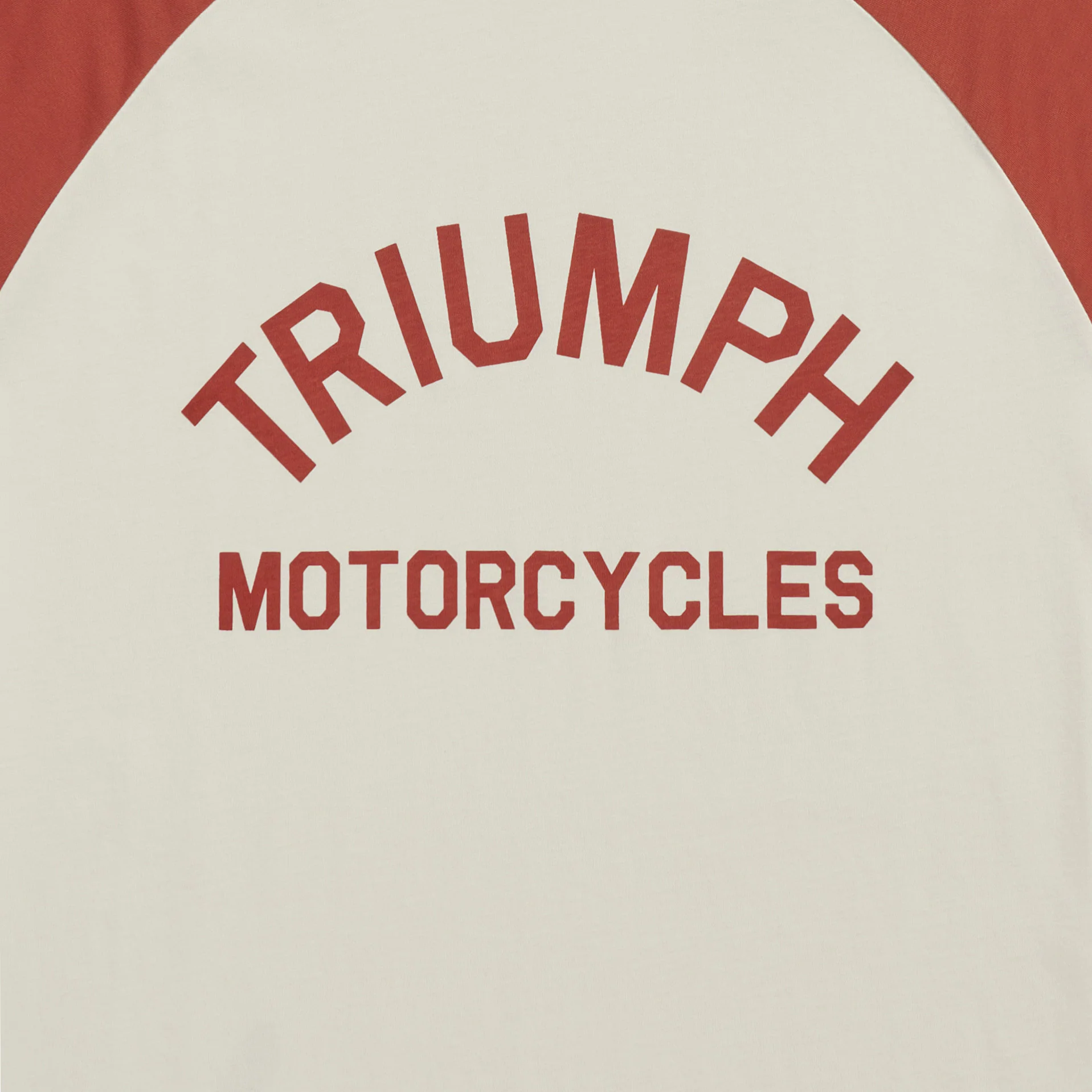 Triumph Saltern T Shirt - Rust / Bone - Image 2
