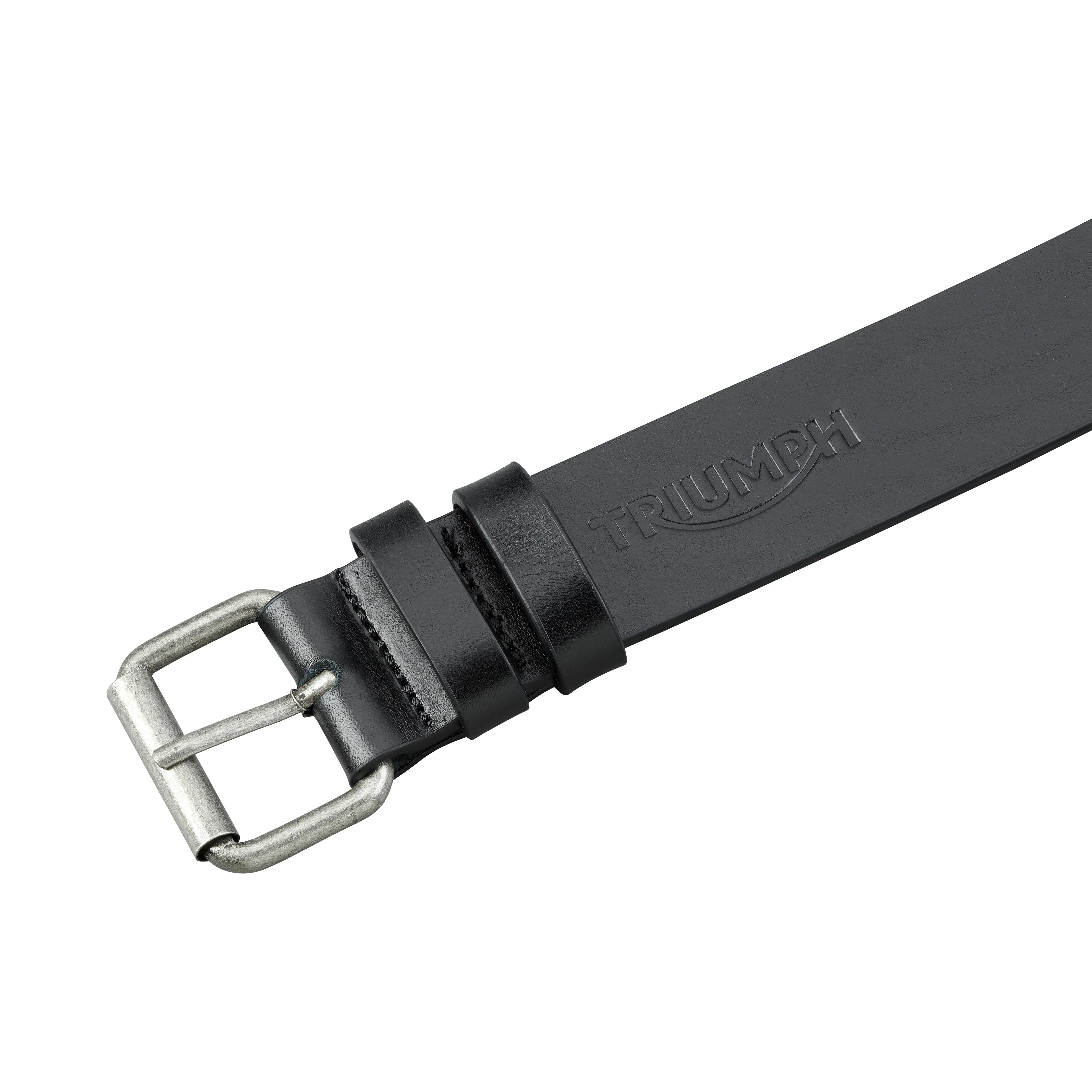 Triumph Square Buckle Leather Belt - Image 2